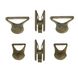 Emerson OP Type FAST Helmet Goggles Swivel Clips, Tan, Кліпса