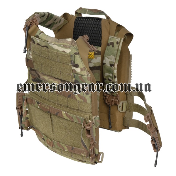 Emerson BlueLabel Quick Release Jump Plate Carrier 2.0, Multicam, Plate Carrier