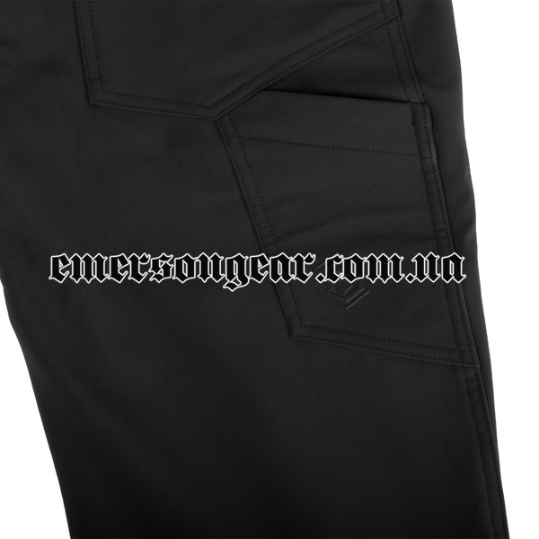 Тактичні штани Emerson BlueLabel Lynx Tactical Soft Shell Pants Black 2000000101750 фото