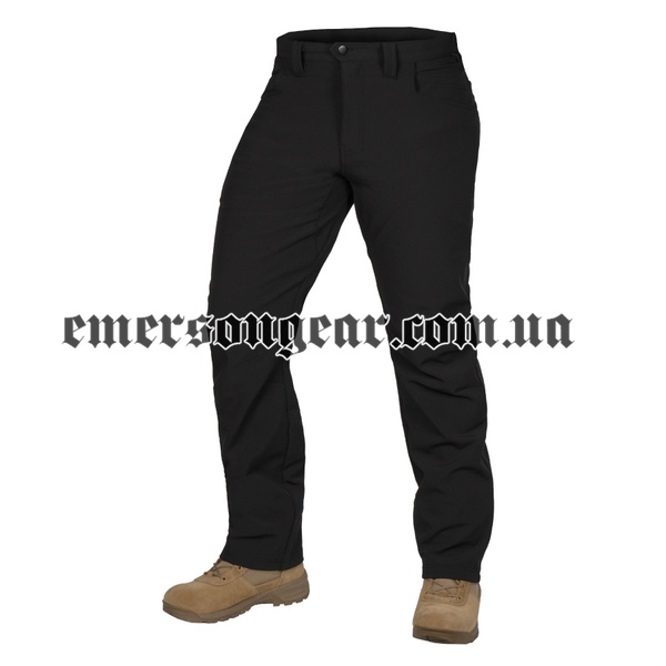 Emerson BlueLabel Lynx Tactical Soft Shell Pants Black, Black, Pants, 30/30