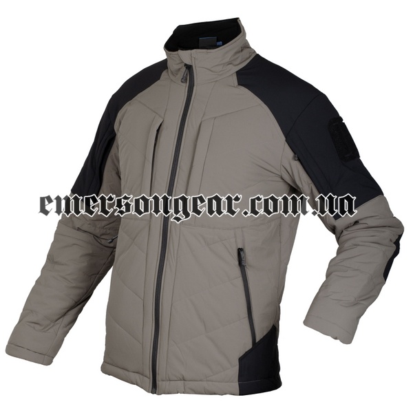 Emerson BlueLabel Patriot Lite “Clavicular Armor” Tactical Warm & Windproof Layer, Gray, Jackets, Small