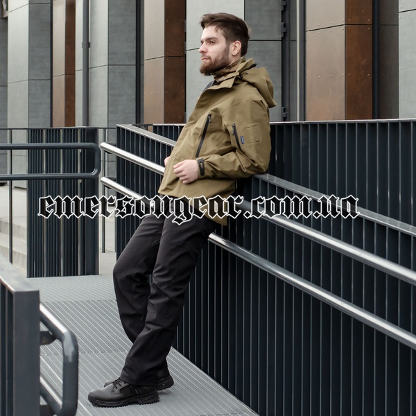 Тактические брюки Emerson BlueLabel Lynx Tactical Soft Shell Pants Black 2000000101750 фото