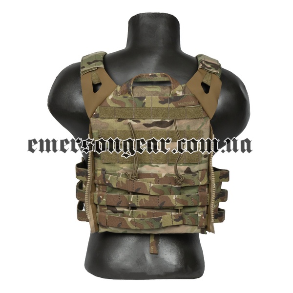 Emerson BlueLabel Quick Release Jump Plate Carrier 2.0, Multicam, Plate Carrier