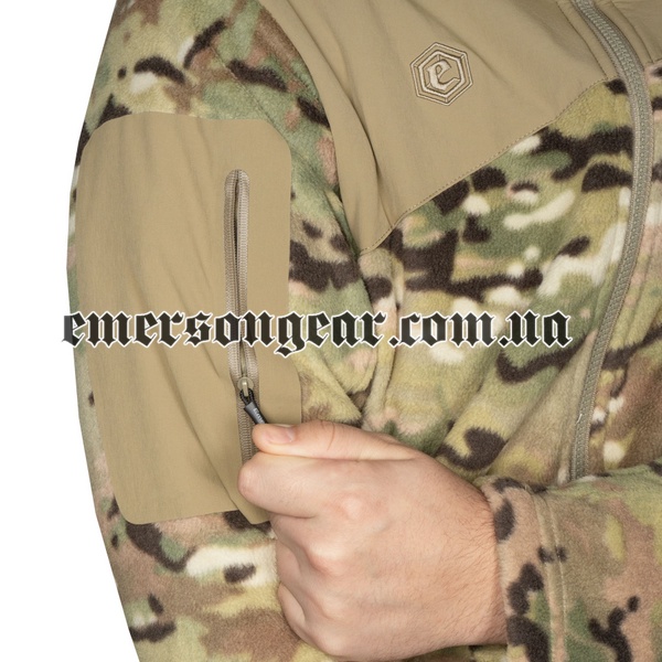 Emerson BlueLabel Glaucidium Fleece Jacket, Multicam, Fleece jackets, Small