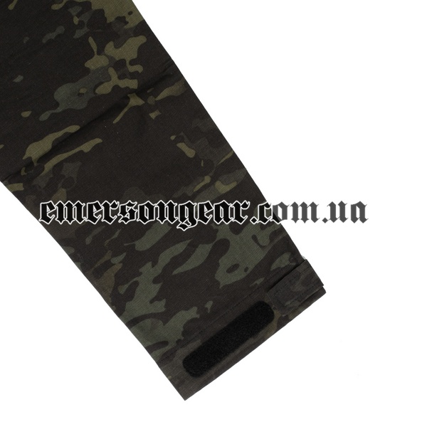 Тактичні штани Emerson Blue Label Ergonomic Fit Long Multicam Black 2000000094540 фото