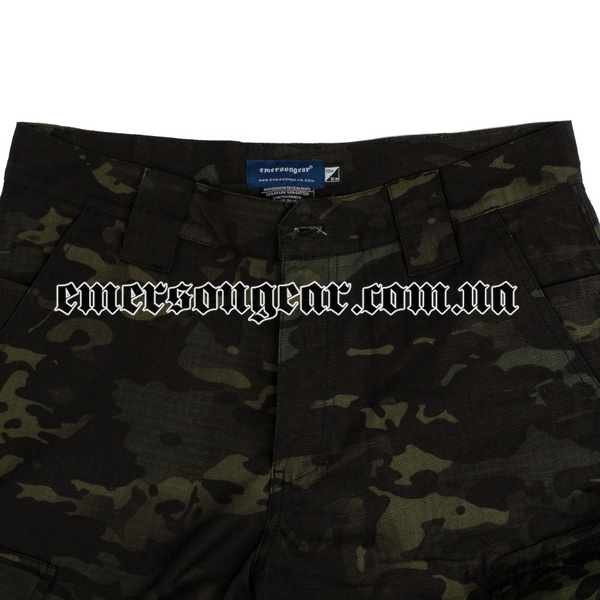 Тактичні штани Emerson Blue Label Ergonomic Fit Long Multicam Black 2000000094540 фото