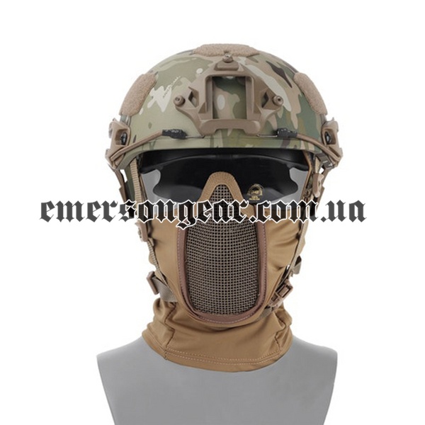 Emerson Shadow Warrior Hood, DE, Face Mask, Universal