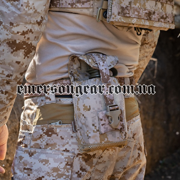 Подсумок Emerson MLCS Canteen Pouch w/Protective Insert под флягу 2000000116525 фото