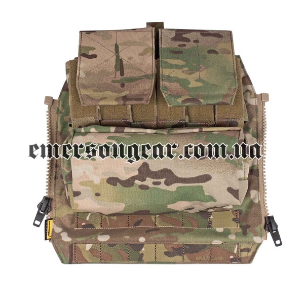 Emerson Tactical Backpack Zip-on Panel, Multicam, Universal pouches, Cordura 500D