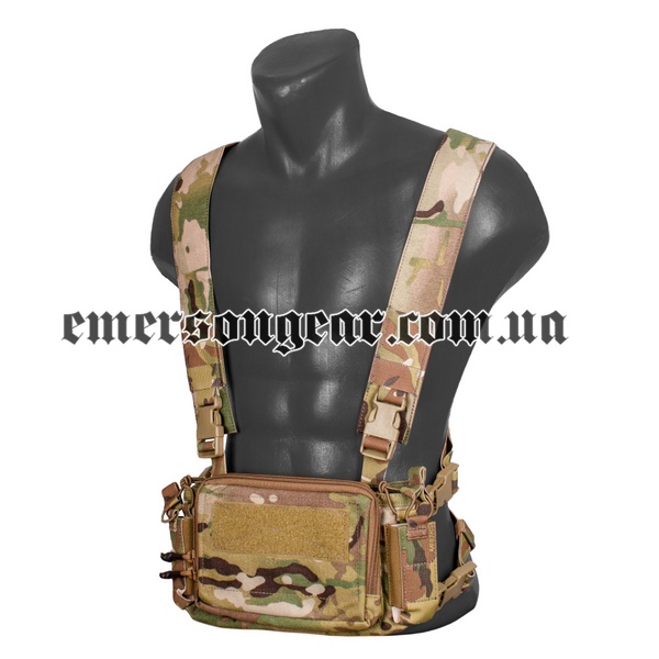 Emerson Tactical D3CR Micro Chest Rig, Multicam, Chest Rigs