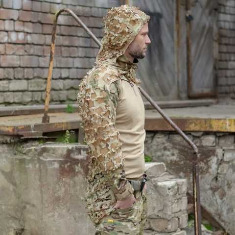 Маскировочная накидка Emerson Tactical Lightweight Assault Ghillie