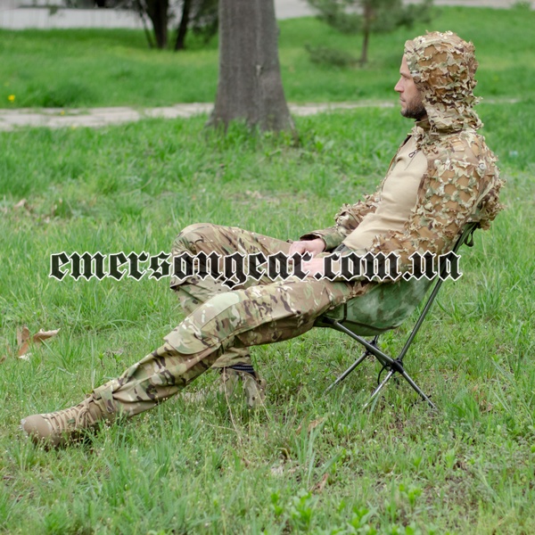 Emerson Tactical Lightweight Assault Ghillie, Multicam, Camo clothes