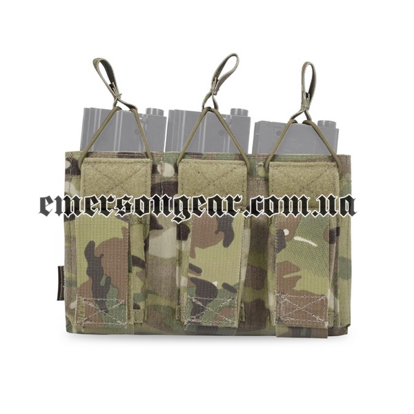 Підсумок Emerson 5.56&Pistol Triple Open Top Magazine Pouch під магазини 2000000084312 фото