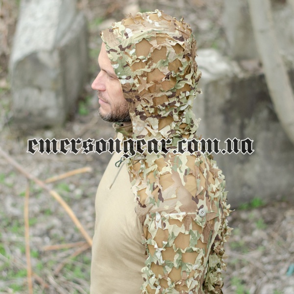 Маскувальна накидка Emerson Tactical Lightweight Assault Ghillie 2000000081366 фото