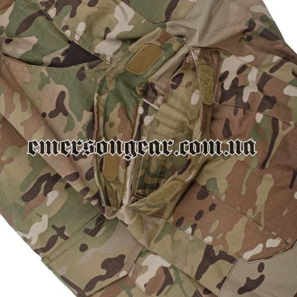 Тактичні штани Emerson Blue Label Ergonomic Fit Long Multicam 2000000094335 фото