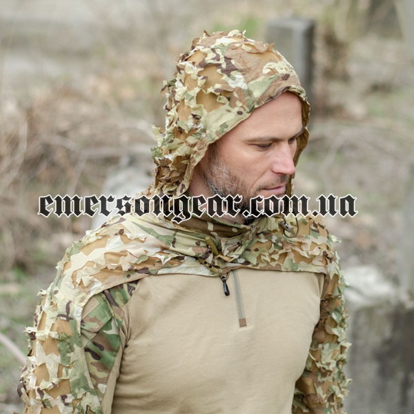 Emerson Tactical Lightweight Assault Ghillie, Multicam, Camo clothes