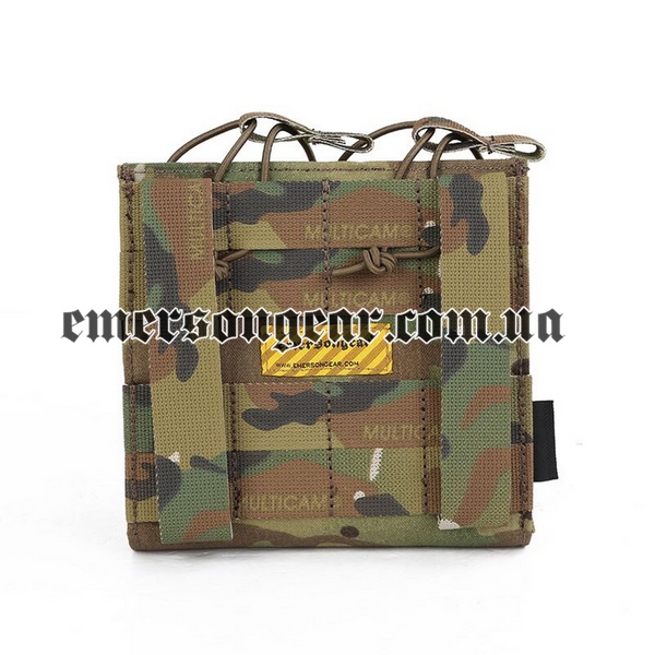 Emerson 5.56&Pistol Double Open Top Magazine Pouch, Multicam, Magazine pouches, Cordura 500D