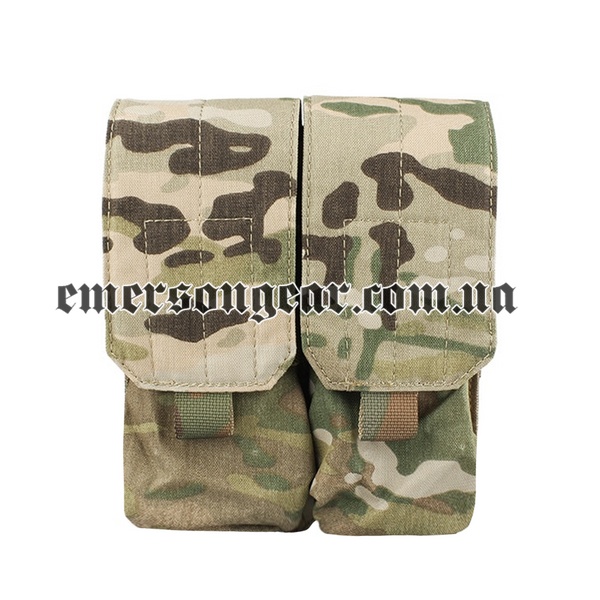 Emerson LBT Style M4 Double Magazine Pouch, Multicam, Magazine pouches, Cordura 500D