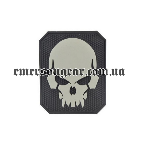 Нашивка Emerson PirateSkull PVC Patch 2000000092584 фото
