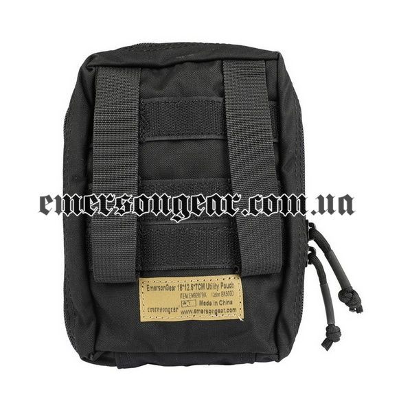Emerson Utility Pouch 18х12,5х7 cm, Black, Universal pouches, Cordura