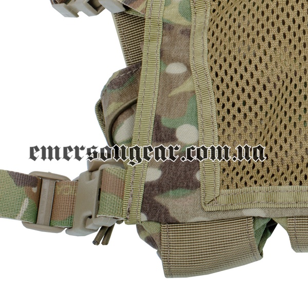 Emerson Light Weight Simplm Tactics Chest Rig, Multicam, Chest Rigs