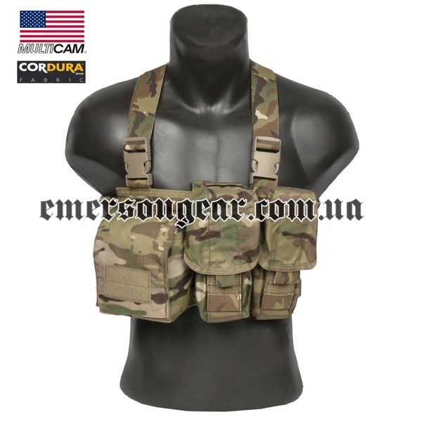 Emerson Light Weight Simplm Tactics Chest Rig, Multicam, Chest Rigs