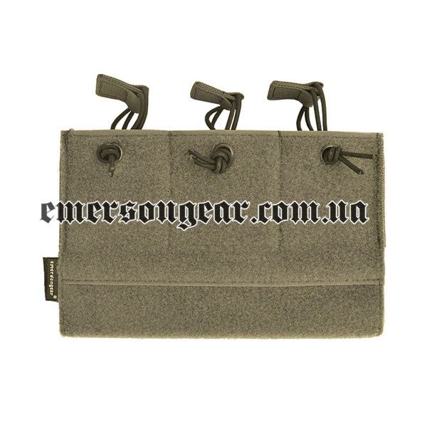 Магазинний підсумок Emerson Loop Panel Triple M4 Mag Pouch 2000000094861 фото
