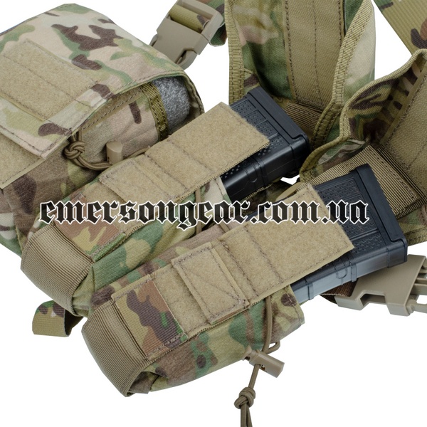 Emerson Light Weight Simplm Tactics Chest Rig, Multicam, Chest Rigs