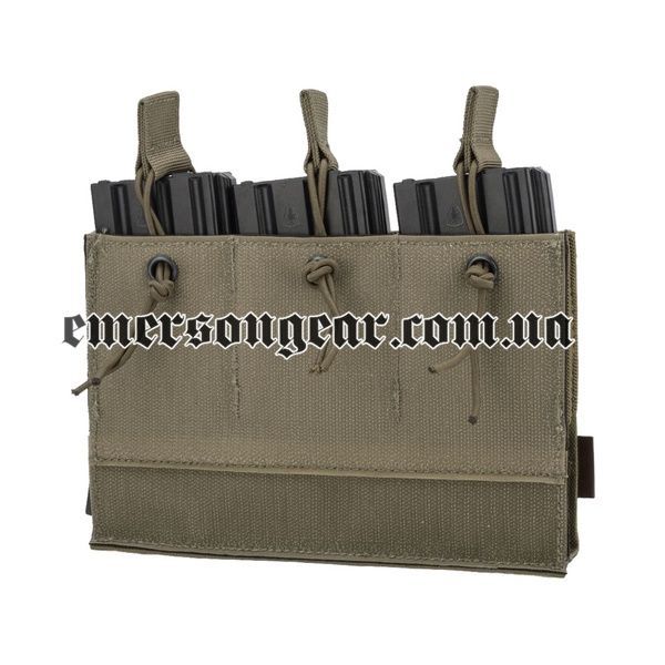 Магазинний підсумок Emerson Loop Panel Triple M4 Mag Pouch 2000000094861 фото