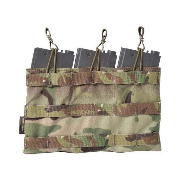 Emerson 5.56 Triple Open Top Magazine Pouch, Multicam, Magazine pouches, Cordura 500D