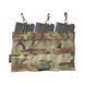Emerson 5.56 Triple Open Top Magazine Pouch, Multicam, Magazine pouches, Cordura 500D