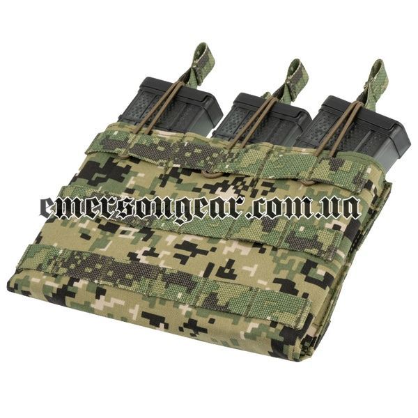 Магазинний підсумок Emerson 5.56 Triple Open Top Magazine Pouch 2000000145181 фото