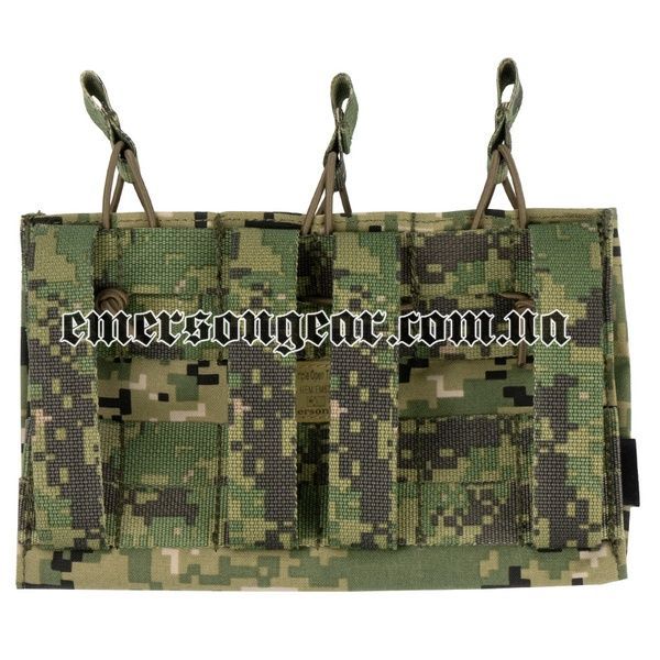 Магазинний підсумок Emerson 5.56 Triple Open Top Magazine Pouch 2000000145181 фото