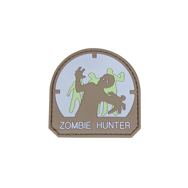 Emerson Zombie Hunter PVC Patch, Coyote Brown, Patches