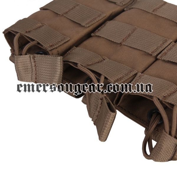 Потрійний підсумок Emerson Modular Triple Open Top Magazine Pouch для магазину M4/М16 2000000116624 фото