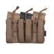 Потрійний підсумок Emerson Modular Triple Open Top Magazine Pouch для магазину M4/М16 2000000116624 фото 2