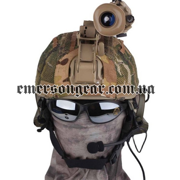 Emerson MICH 2000 Helmet Cover, Multicam, Cover