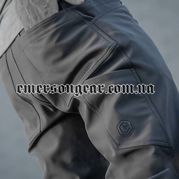 Тактические брюки Emerson BlueLabel Lynx Tactical Soft Shell Pants Grey 2000000084817 фото