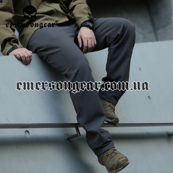 Тактические брюки Emerson BlueLabel Lynx Tactical Soft Shell Pants Grey 2000000084817 фото