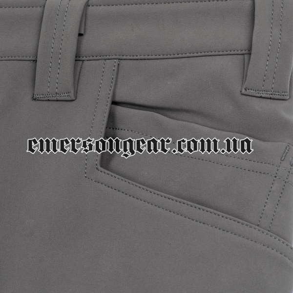 Тактичні штани Emerson BlueLabel Lynx Tactical Soft Shell Pants Grey 2000000084817 фото