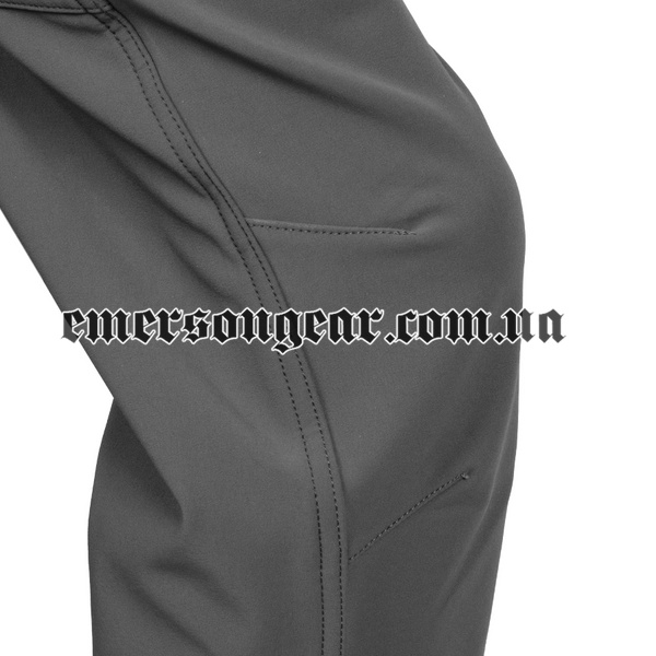 Тактичні штани Emerson BlueLabel Lynx Tactical Soft Shell Pants Grey 2000000084817 фото