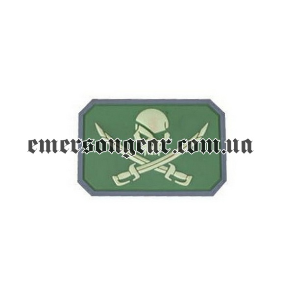 Нашивка Emerson Pirate Skull PVC Patch 2000000092676 фото