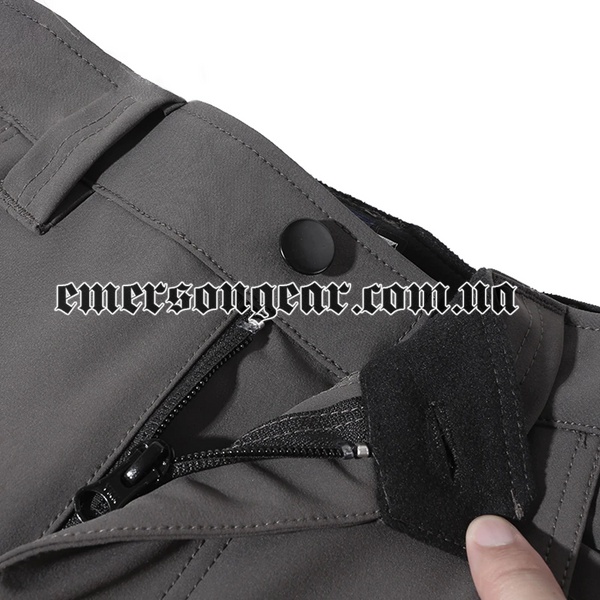 Тактические брюки Emerson BlueLabel Lynx Tactical Soft Shell Pants Grey 2000000084817 фото