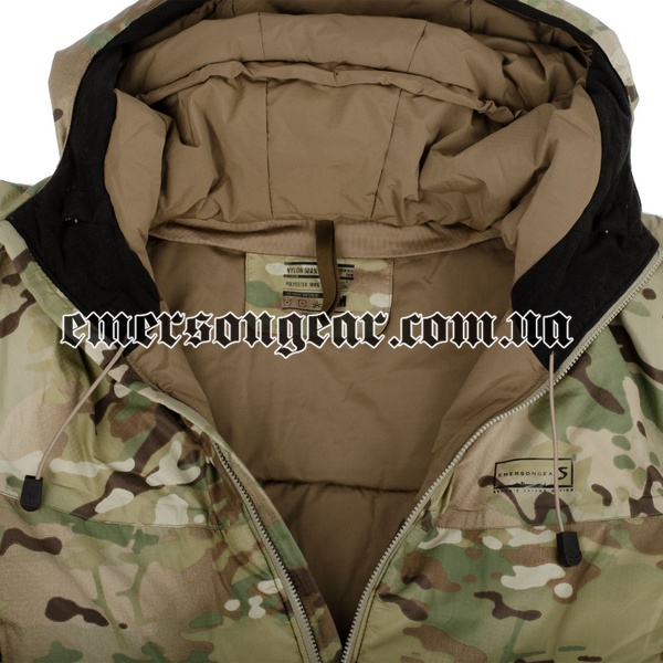 Emerson Quantum 40D LT Cold WX Hoody Jacket, Multicam, Jackets, Small