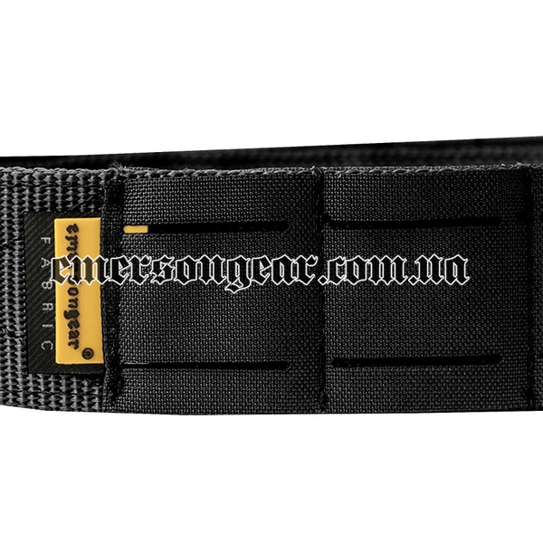 Emerson Tactical LCS Combat Belt, Black, Belts, Medium