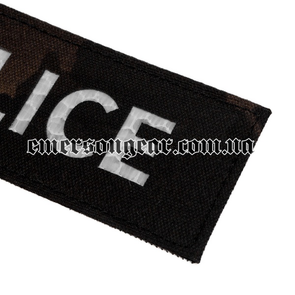 Нашивка Emerson Police Silver 15x5cm Patch 2000000049113 фото