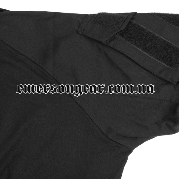 Emerson G3 Combat Shirt Black, Black, Shirt, Medium Regular