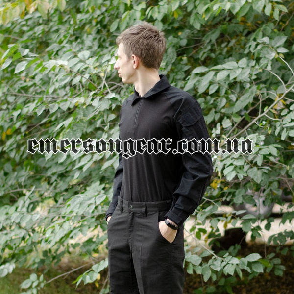 Тактическая рубашка Emerson G3 Combat Shirt Black 2000000094366 фото