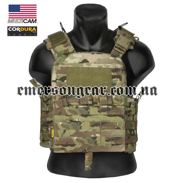 Emerson Navy Cage Plate Carrier Tactical Vest, Multicam, Plate Carrier