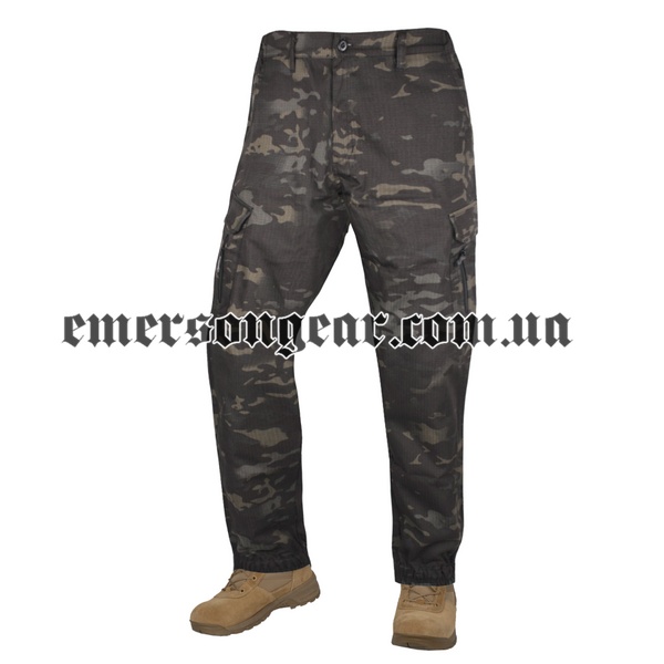 Тактичні штани Emerson Fashion Ankle Banded Pants Multicam Black 2000000047928 фото